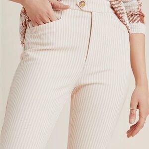 Anthropologie The Essential Pinstriped Trousers